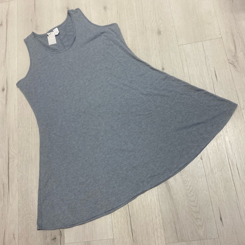 West Loop Charcoal Sleeveless Midi Dress